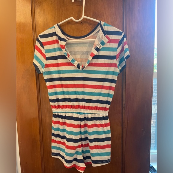 American Apparel Red, White and Blue Romper - Picture 2 of 2